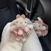 Peluche de Conejo de Orejas Caídas Llavero Colgante Muñeca Pareja de Conejos Decoración de Mochila Regalo de Cumpleaños Máquina de Garra