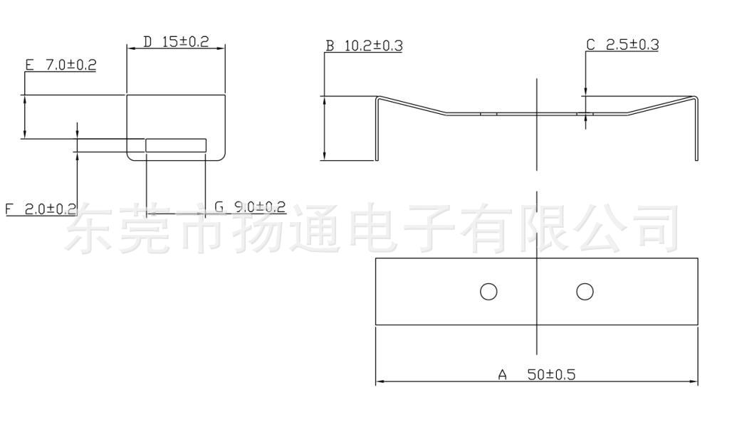 ETD44钢夹尺寸