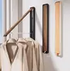 Estante Plegable Personalizado para Secar Ropa, Montado en la Pared para Uso Doméstico, Balcón, Dormitorio, Herramienta Mágica para Colgar Ropa y Secar Edredones, Estante de Secado de Ropa para Interiores