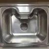 Fornecimento direto transfronteiriço 6042 pia simples côncava 304 pia pia de aço inoxidável espessada pia pia pia mesa de pia pia de cozinha