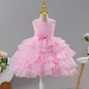 Falda para Niñas de Comercio Exterior Falda de Princesa para Niñas Vestido para Niñas Falda Tutú de Pastel Multicapa Falda de Vestido para Actuación Escolar y Fiesta