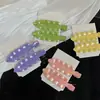 Pinza para el pelo Mermaid Ji Wave sin costuras, pinza lateral para el pelo de mujer, pinza de pico de pato, pinza para flequillo de verano, accesorio para el cabello