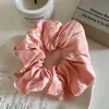Scrunchie Nuvem de Creme Macio para Rabo de Cavalo Alto Feminino Scrunchie de Alta Qualidade Acessório de Cabelo para Coque