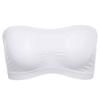 Sujetador sin tirantes sin costuras para mujer sin relleno, sujetador bandeau fino antideslizante, top de tubo versátil