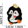 Patches de Pinguim Termocolantes com Textura Macia e Cêrea, com Designs Divertidos para Roupas Infantis, Moletons, Jaquetas e Patches Decorativos Criativos para Malas
