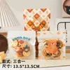 1 de junio Bolsa con Cierre de Caricatura Infantil Copo de Nieve Dulce Crujiente Bolsa para Empaque de Bocadillo Souvenir Bolsa Selladora para Regalo de Galletas