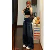 Jeans de Dobladillo Curvo para Mujer, Nuevo Estilo Otoño/Invierno 2026, Tiro Alto, Caída Suelta, Corte Recto Holgado, Adelgazantes, Para Personas Bajas, Pantalones de Pierna Ancha hasta el Suelo