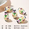 Han Yuyuan DIY feito à mão pintado à mão flor vaso de vidro cabaça pingente colar acessórios de colar pulseira atacado