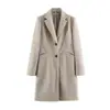 Venta Caliente Transfronteriza AliExpress Nuevo Llegado Primavera 2026 Versátil Estilo Casual Suave Acolchado Hombro Abrigo Chaqueta 3046331