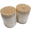 Palillos de Bambú Palillo para Comida Aperitivo Fruta Barbacoa Kebab Cóctel Dial Palillo Gadget de Cocina Palillo de Bambú Palillos