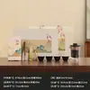 Conjunto de Chá Portátil para Viagem Estilo Acampamento ao Ar Livre Souvenir da Reunião Anual da Empresa Presente para Evento de Negócios Logo