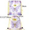 Bolsa de poliéster con cordón transfronteriza Bolsa con cordón para maratón Bolsa con cordón de dibujos animados Bolsa de almacenamiento para dulces y snacks