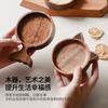 Daifa Madera de Acacia Japonesa Plato para Encurtidos Papas Fritas Salsa de Tomate Plato para Salsa de Bistec Plato para Condimento de Barbacoa Plato para Bocadillos
