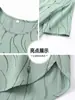 Conjunto de Moda de Verano para Mamá, Top Adelgazante, Ropa para Mujeres de Mediana Edad y Mayores, Talla Grande, Corte Holgado, Elegante Conjunto de Dos Piezas de Manga Corta