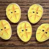 Botones de frutas lindos de dibujos animados de mango, sandía y uva para accesorios de costura DIY hechos a mano, decoraciones para ropa de muñecas y accesorios