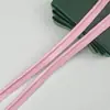Acabamento Colorido em Couro PU com Inlay Central para Roupas, Têxteis Domésticos, Almofadas de Sofá, Malas, Bordas Decorativas e Tiras de Couro