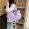 Bolsa de Viagem Casual Leve e Moderna, Bolsa de Armazenamento de Bagagem de Viagem Unissex, Bolsa de Grande Capacidade para Yoga, Natação e Fitness