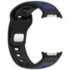 Adecuado para Samsung Galaxy Watch8 Hebilla Inversa Diamante Dos Tonos Reloj 9 Clásico Correa de Silicona de Repuesto