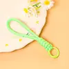 Tiras de celular trançadas com nó de diamante coloridas feitas à mão, acessórios versáteis e simples para DIY, materiais para enfiamento de contas, atacado