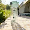 Botellas de Agua Deportivas de Alta Apariencia para Estudiantes Hombres y Mujeres, Botellas de Agua Portátiles para Exteriores, Vasos de Fitness, Vasos de Plástico al por Mayor