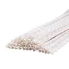 Tubo de cera amarilla funda de fibra de vidrio tubo de revestimiento funda aislante de alambre de fibra de vidrio revestimiento de cable eléctrico 4-30 mm