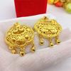 Oro de Arena Vietnamita, Dos Tipos de Colgantes de Campana, Accesorios Colgantes para Mujer, Joyería de Oro de Arena de Moda al por Mayor, Venta Directa del Fabricante