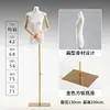Loja de roupas manequim de meio corpo plano estilo coreano acessório manequim de corpo inteiro para vitrine de roupas suporte de exibição
