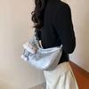 Bolsas Pequenas Populares de Estilo Ocidental para Mulheres Deste Ano 2025 Nova Moda de Verão Roupa de Trabalho Bolsa Transversal Bolsa de Ombro Único Bolsa Dumpling