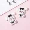 Gatito Lindo de Dibujos Animados Accesorios de Resina DIY Pasador Hecho a Mano Adorno para el Cabello Carcasa de Teléfono Móvil Pegatina para Vaso de Agua Lote Creativo para la Boca del Zapato