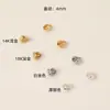 Cierre de Nudo para Cuenta de Posicionamiento Color-Conservante Relleno de Oro de 14K Cierre Conector para Pulsera Collar DIY Anillo Interior de Extremo Cierre de Oreja Única