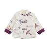 Wuri Boyi Moda Otoñal para Niñas Estilo Occidental Bordado Pesado Bordado Top Estilo Nacional Mariposa Nuevo Estilo Chino Abrigo Tendencia