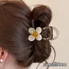 Pinza para el cabello elegante de tamaño mediano para mujer, nuevo modelo 2026 para cabello fino, accesorio para el cabello tipo pinza de tiburón