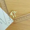 Colgante de Lazo Dorado Brillante Aleación Tridimensional Accesorios de Joyería DIY Pendientes Colgantes para Collar Material al por Mayor