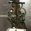 Brincos de Agulha Prata com Borlas Geométricas de Borboleta Incrustadas de Diamantes, Toque de Luxo Leve e High-End, Brincos Super Feéricos e Elegantes com um Design Único