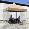 Wg6Q Carpa de Exterior Publicitaria Telescópica Plegable Sombrilla Grande Paraguas de Cuatro Patas Cobertizo para Estacionamiento Cobertizo Impermeable Cuatro Esquinas