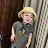 Trajes Estilo Coreano para Niños y Niñas, Verano 2026 Nuevos Sudaderas Rayadas Elegantes Casuales Versátiles, Ropa de Bebé de Moda