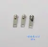 No. 5 Metal Platino Deslizador Inferior Tirador Bloqueo Tirador Caracol Bolsa con Cremallera Cabezal de Cremallera para el Hogar en stock Al por mayor