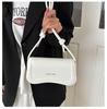 Bolso de Hombro Texturizado de Moda Estilo Francés Primavera 2024 Nueva Moda Portátil para Viajes Bolso Cuadrado Pequeño de Hombro