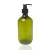Botella dispensadora de plástico para mascotas de 500 ml, Set de cuidado, Botella Boston, Botella de champú, Botella de plástico, Envase cosmético