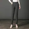7065 Pantalones de Otoño para Mujer de Mediana Edad Tallas Grandes MM Gordita Mamá Pantalones de Tartán Rayas Lápiz Pantalones Ajustados Pantalones de Capa Base Pantalones Casuales
