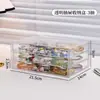 Caja de Joyería Transparente Tipo Cajón Modelo Nuevo 2026 Acrílico Caja de Almacenamiento para Collares de Cuentas, Pendientes, Aretes