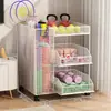 Cesta de almacenamiento para colchonetas de yoga, cesta de almacenamiento para equipo deportivo, soporte para raquetas de bádminton, estante de almacenamiento de juguetes, estante estrecho para equipo de fitness