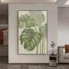 Pintura a Óleo Pintada à Mão para o Hall de Entrada [Yejia Da] Pintura Decorativa para Sala de Estar, Pintura para Pendurar na Sala de Jantar em um Estilo Cremoso