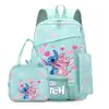 Nueva Mochila Estudiante Stitch para la Temporada de Regreso a Clases Ligera y que Reduce la Carga Gran Capacidad para Grados 1-6 Niños y Niñas Bolso de Hombro