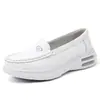Sapatos de Enfermagem com Dupla Almofada de Ar para Outono e Inverno com Adição de Lã para Aquecimento, Solado Antiderrapante, Absorção de Choque, Especiais para Medicina e Saúde, Exclusivo Transfronteiriço, Sapatos Versáteis para Mulheres