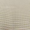 Tecido Waffle de Algodão Bambu Feito Sob Medida da Fábrica de Origem, Tecido Waffle de Colmeia de Larga Largura 280-390g para Roupa de Cama e Chinelos