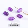 Jingdian Jewelry Cristal Natural Coluna Hexagonal Dupla Ponta Contas Soltas Acessórios para Pulseira DIY Acessórios Semi-Acabados Fábrica Atacado