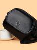 Bolsa Pequeña Transfronteriza al por Mayor Textura de Cuero Genuino Moda para Mujer Versátil Bolso de Hombro Cruzado Gran Capacidad para Viajar Bolso Pequeño Multicapa