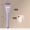 Pincel de Base Plana para Meninas M Não Absorve Pó, Pincel de Maquiagem com Cabeça Plana, Pincel de Base Líquida Ultra Fino com Cabeça Plana, Pincel de Maquiagem com Cabo de Madeira