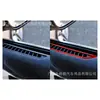 Adequado para 11-18 BMW Série 6 F12F13 Interior do Carro Modificado Fibra de Carbono Saída de Ar da Porta Adesivos Decorativos